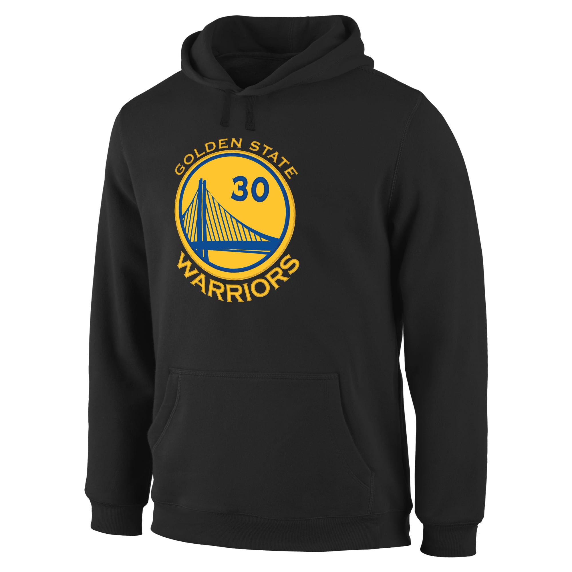 Men's Stephen Curry Black Golden State Warriors Backer Pullover Hoodie