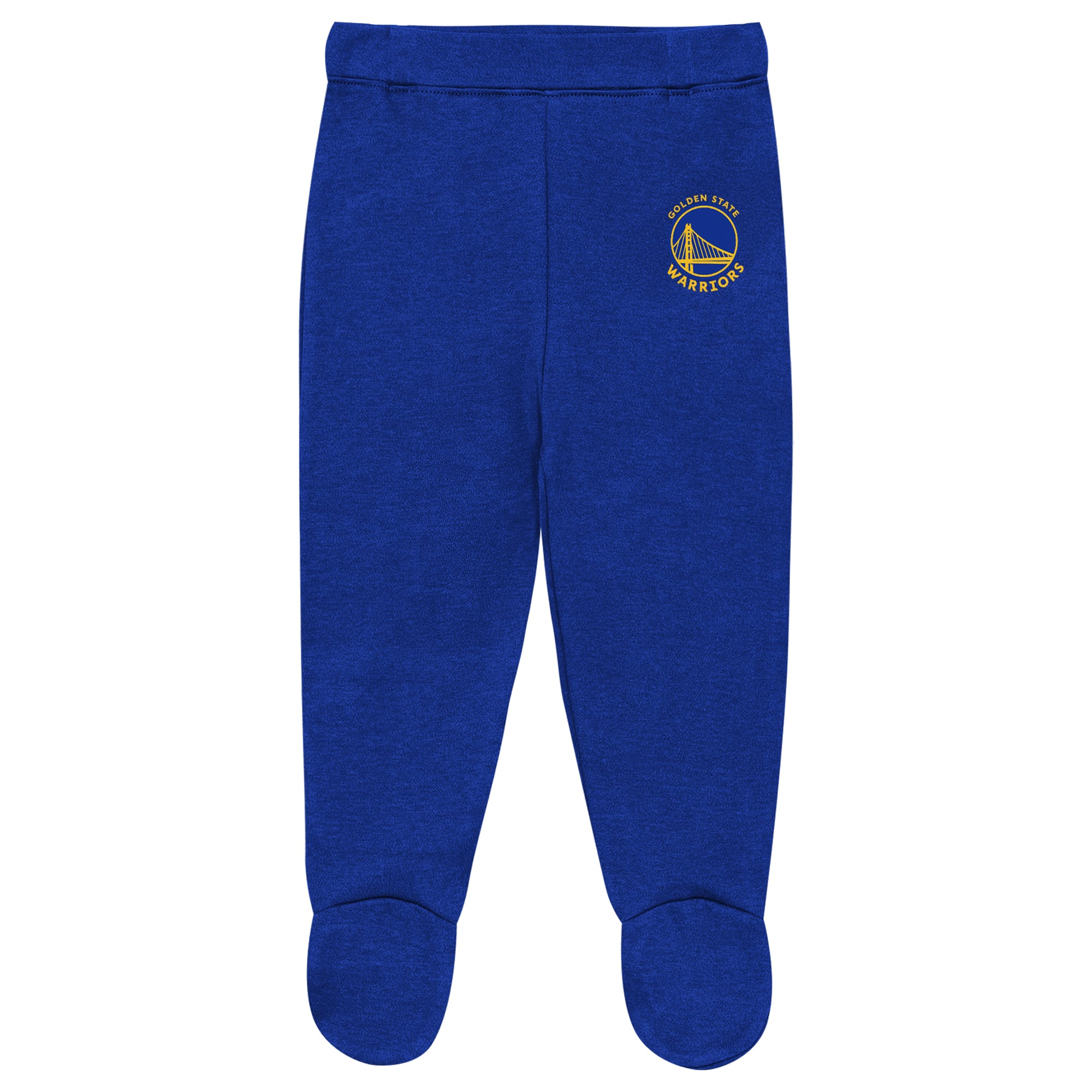 Ensemble pour nouveau-né et nourrisson Outerstuff Golden State Warriors : body, pantalon bonnet à revers.