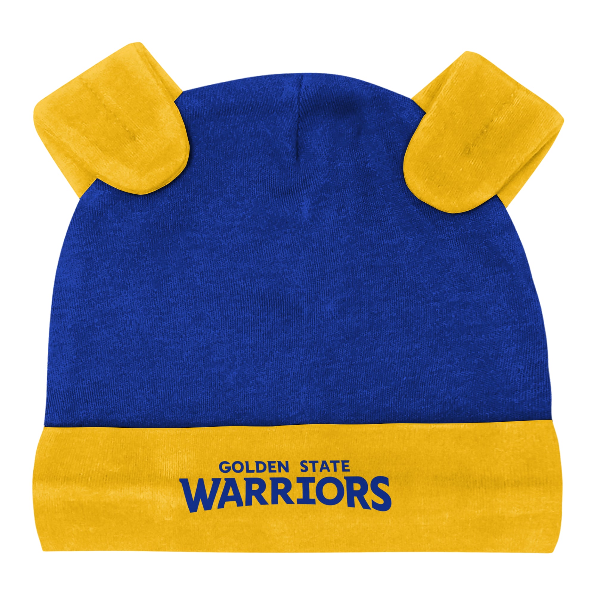 Ensemble pour nouveau-né et nourrisson Outerstuff Golden State Warriors : body, pantalon bonnet à revers.