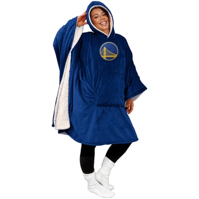 Golden State Warriors Pegasus Team Color 50" x 70" Bloncho Sherpa Fan Cape