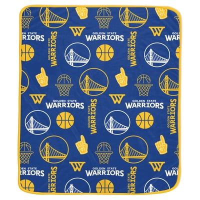 Golden State Warriors Pegasus Team Spirit 60" x 70" Ultra Soft Blanket