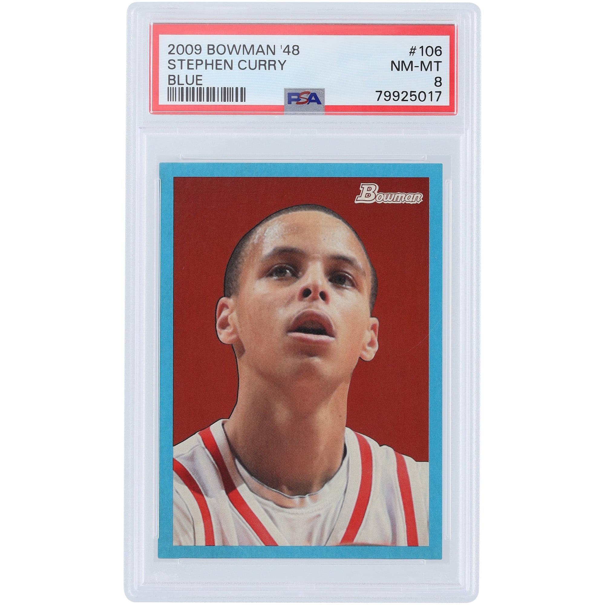Stephen Curry Golden State Warriors 2009 Bowman 