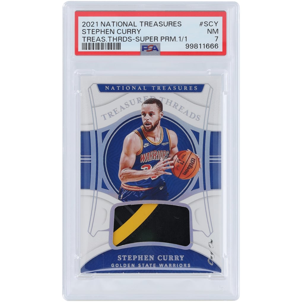 Stephen Curry Golden State Warriors 2021-22 Panini National 