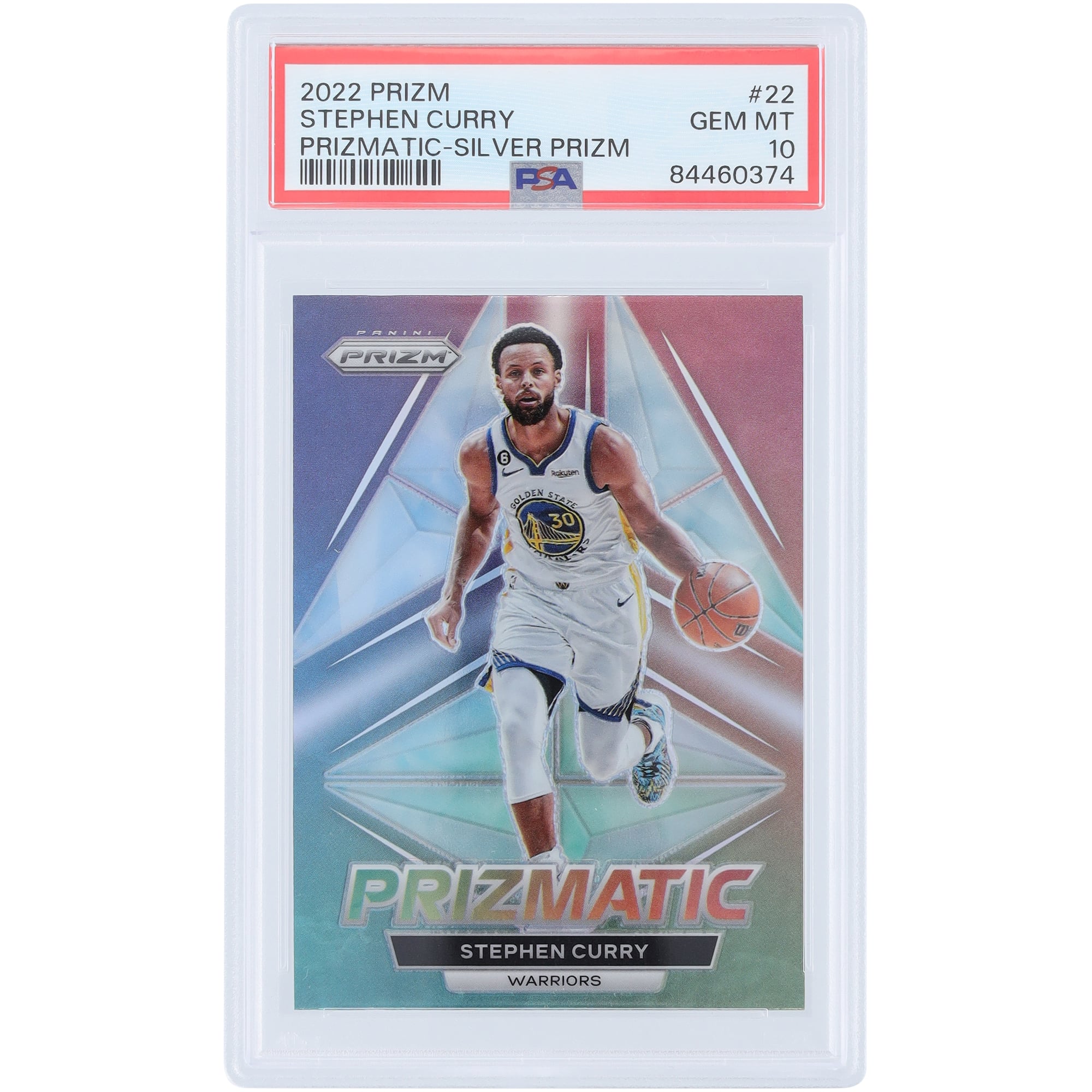 Stephen Curry Golden State Warriors 2022-23 Panini Prizm Prizmatic 