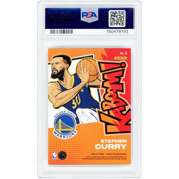 Stephen Curry Golden State Warriors 2024-25 Panini Revolution 