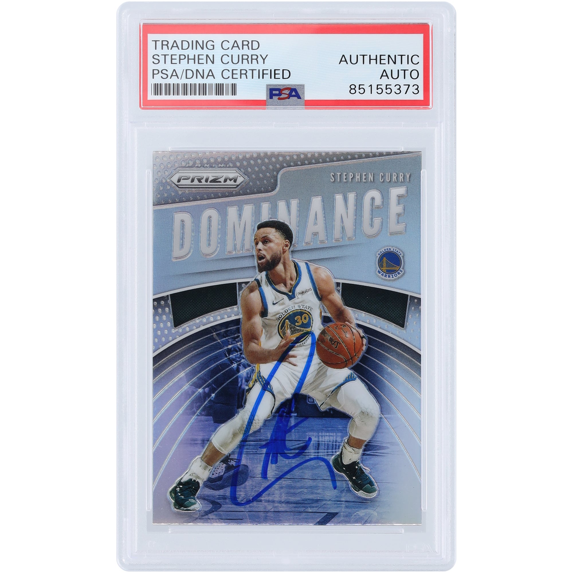 Stephen Curry Golden State Warriors Autographed 2019-20 Panini 