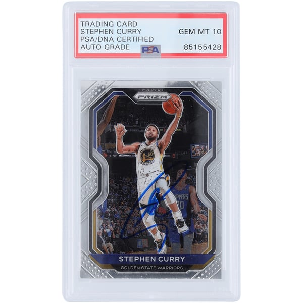 Stephen Curry Golden State Warriors Autographed 2020-21 Panini 