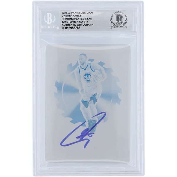Stephen Curry Golden State Warriors Autographed 2021-22 Panini 