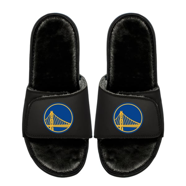 Golden State Warriors ISlide Unisex Logo Fur Slide Sandals