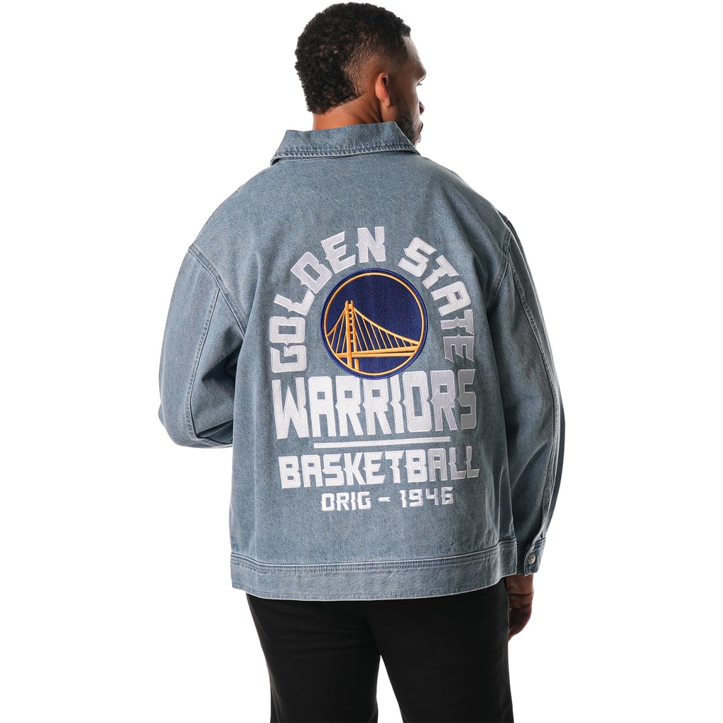 Unisex The Wild Collective Blue Golden State Warriors Coaches Full 