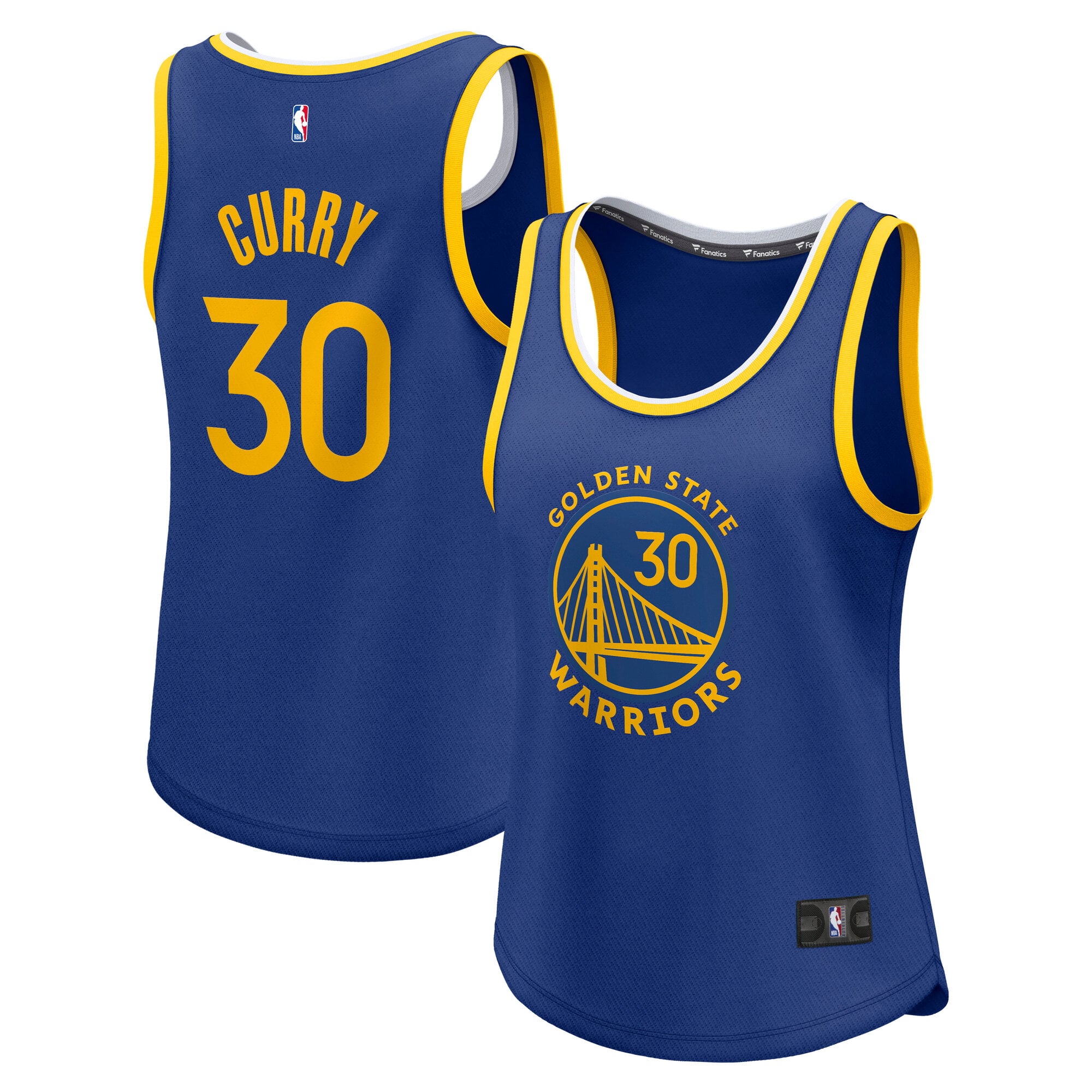 Women's Fanatics Stephen Curry Royal Golden State Warriors Fast Break ...