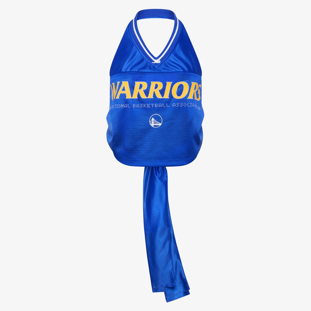 Women's Royal Golden State Warriors Halter Top Size: 2XL