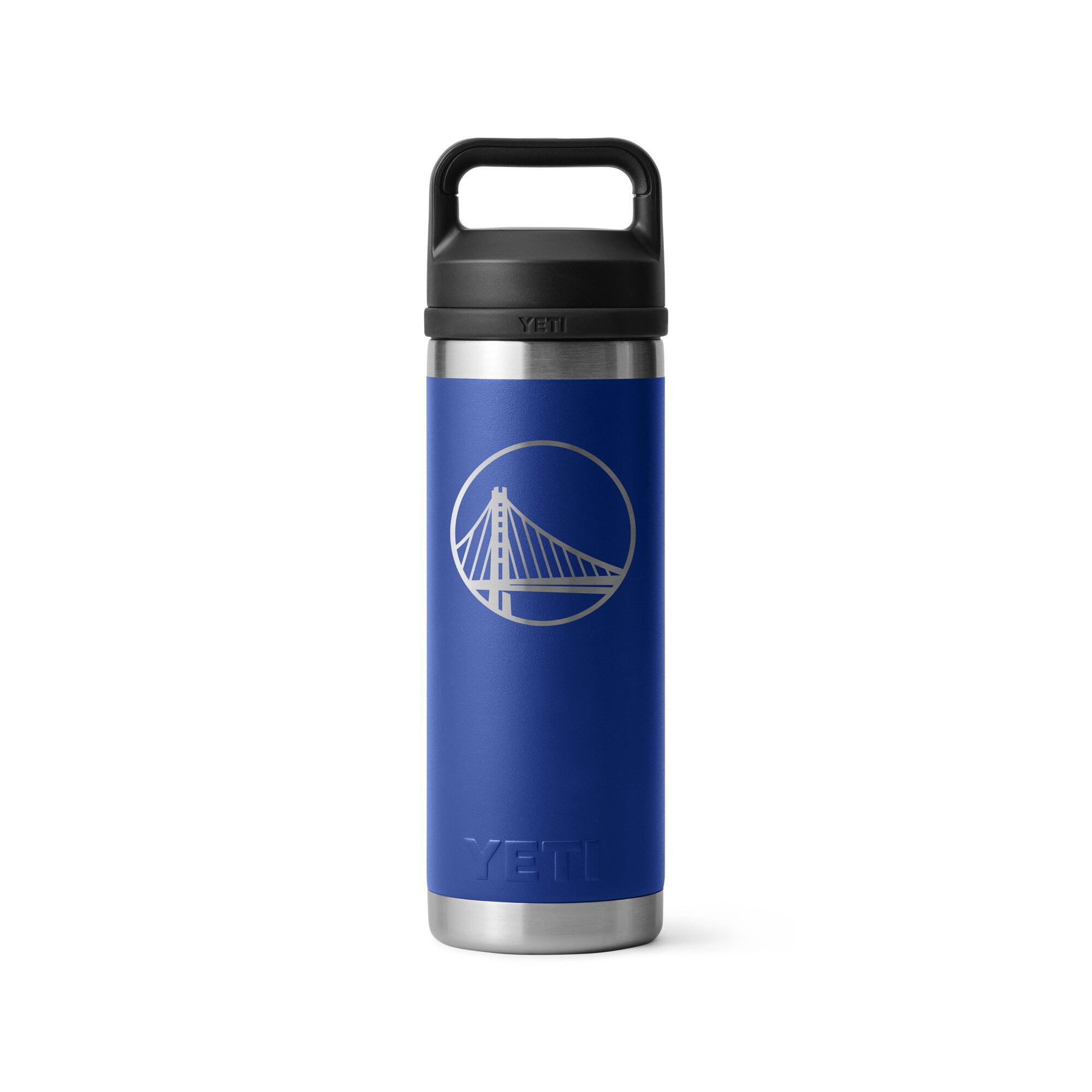 YETI White Golden State Warriors 18oz. Rambler Chug Water Bottle