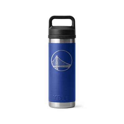 Golden State Warriors YETI 18oz. Rambler Chug Water Bottle