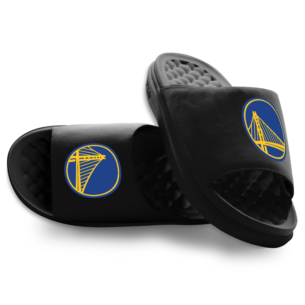 Youth ISlide Black Golden State Warriors Primary Motive  display picture 3