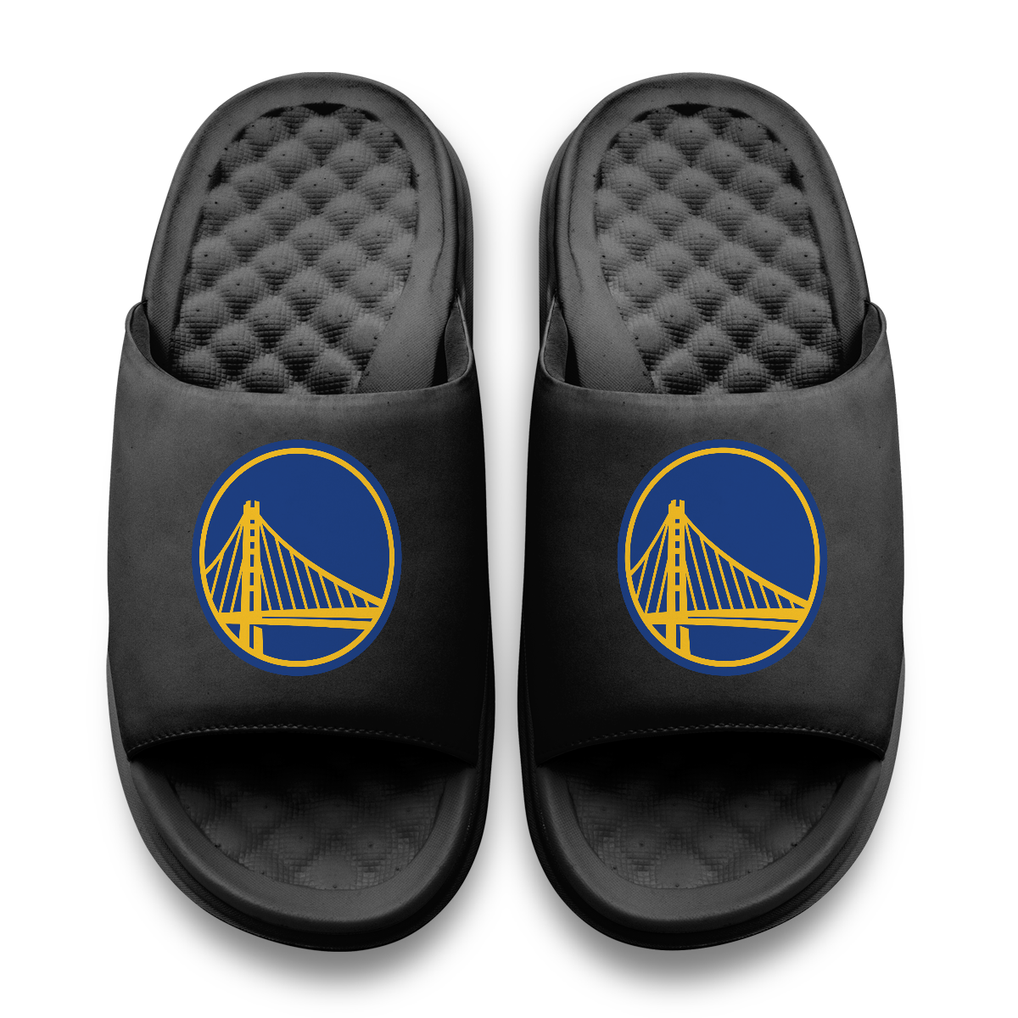 Youth ISlide Black Golden State Warriors Primary Motive  display picture 2