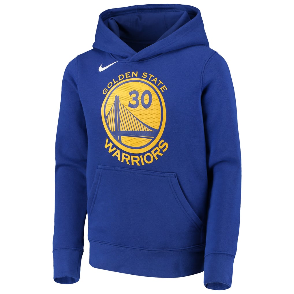 Youth Nike Stephen Curry Royal Golden State Warriors Logo Name