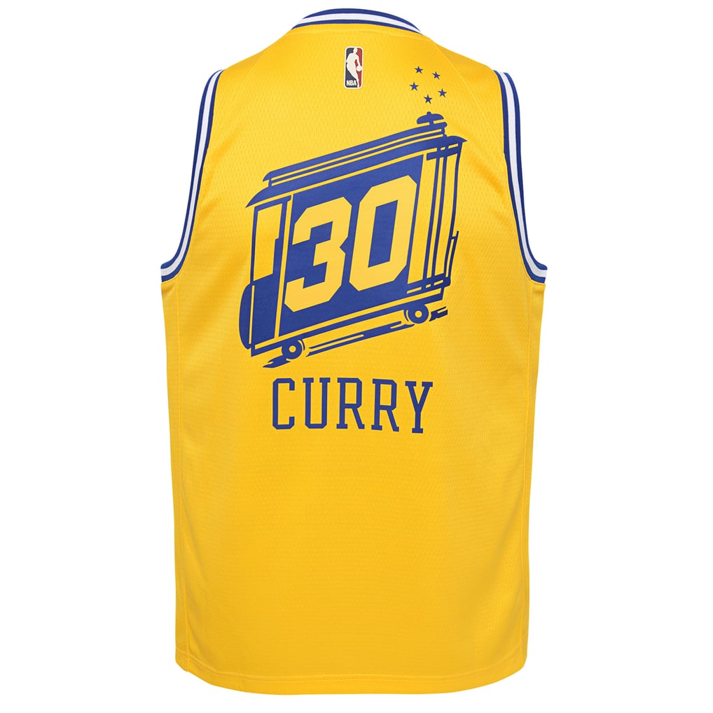 Youth Nike Stephen Curry Yellow Golden State Warriors Hardwood 