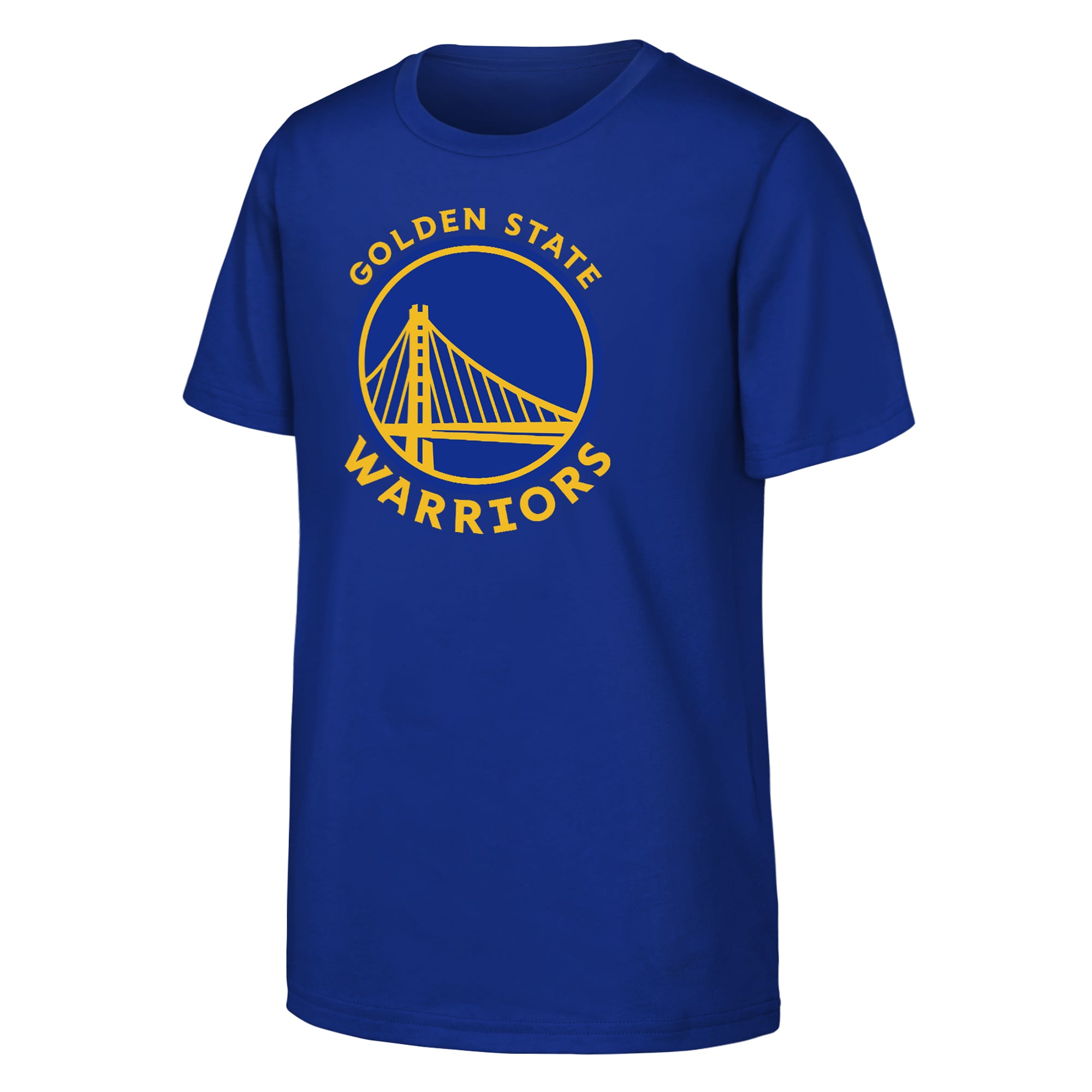 T-shirt Outerstuff bleu pour jeunes avec logo principal des Golden State Warriors