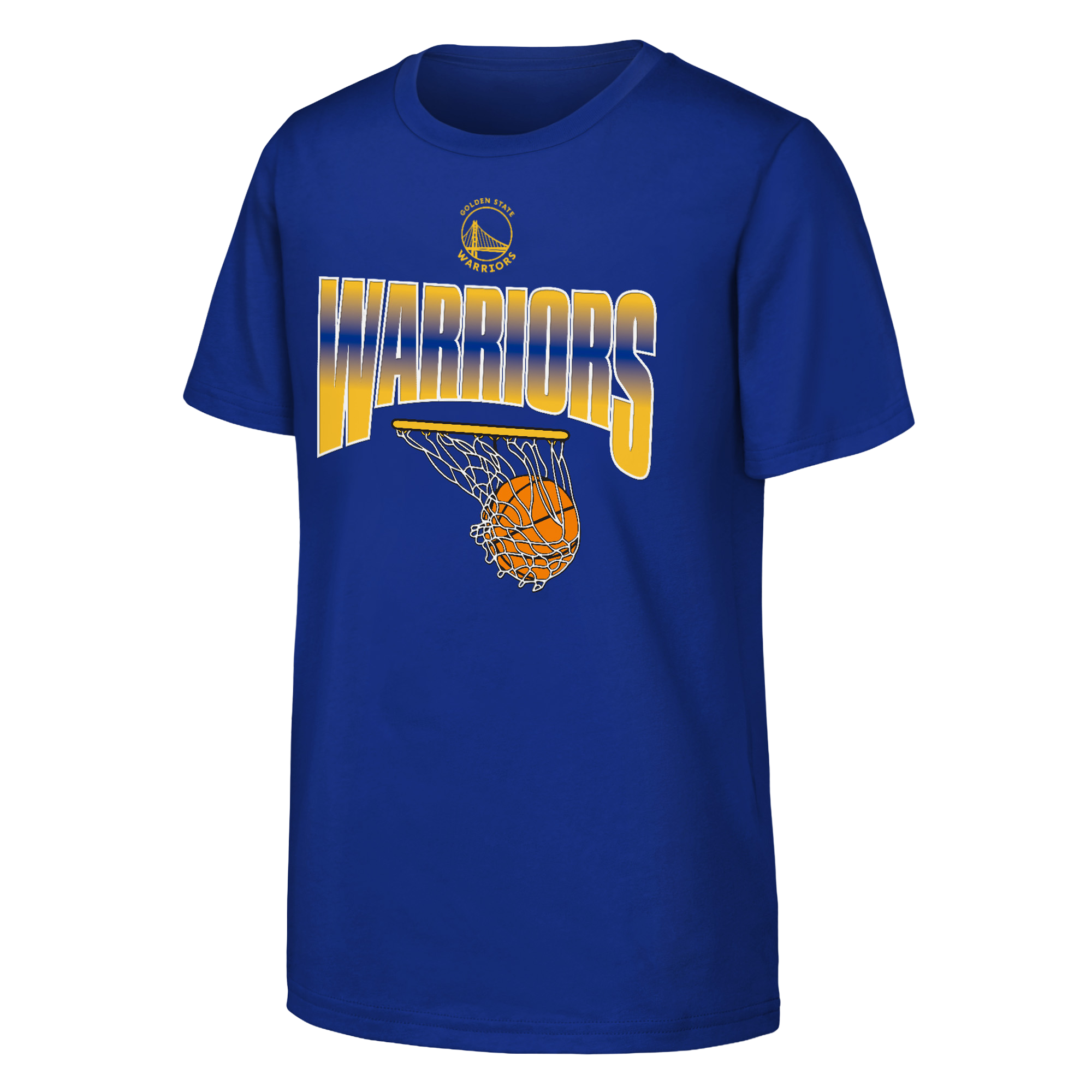 T-shirt The Replay Royal Golden State Warriors pour jeunes de la marque Outerstuff