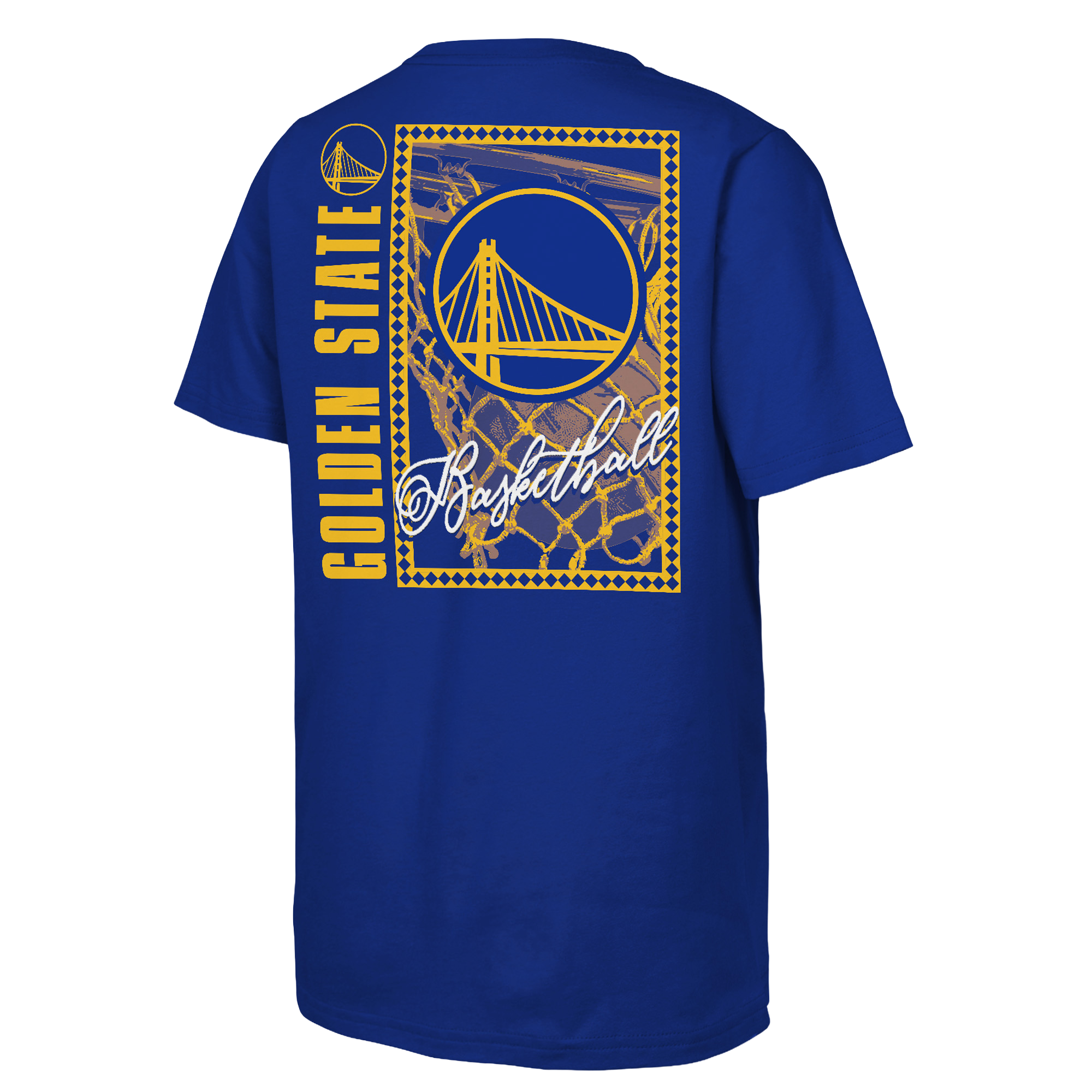 T-shirt The Replay Royal Golden State Warriors pour jeunes de la marque Outerstuff