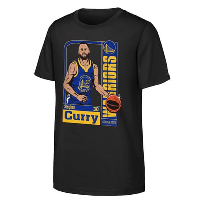 Stephen Curry Golden State Warriors Outerstuff Youth Calling Card T-Shirt - Black