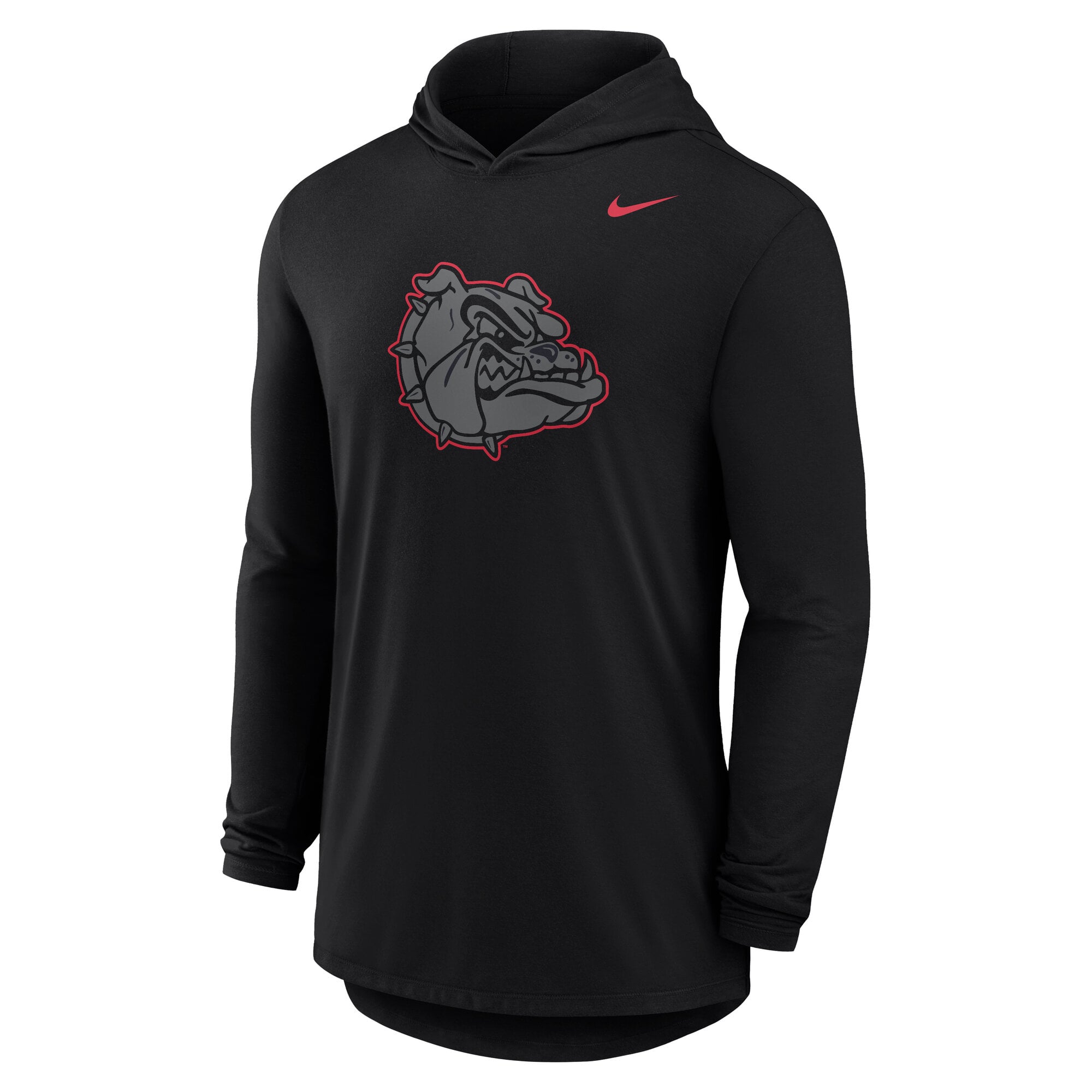 Men's Nike Black Gonzaga Bulldogs Color Pop Performance Hoodie Long Sleeve T-Shirt