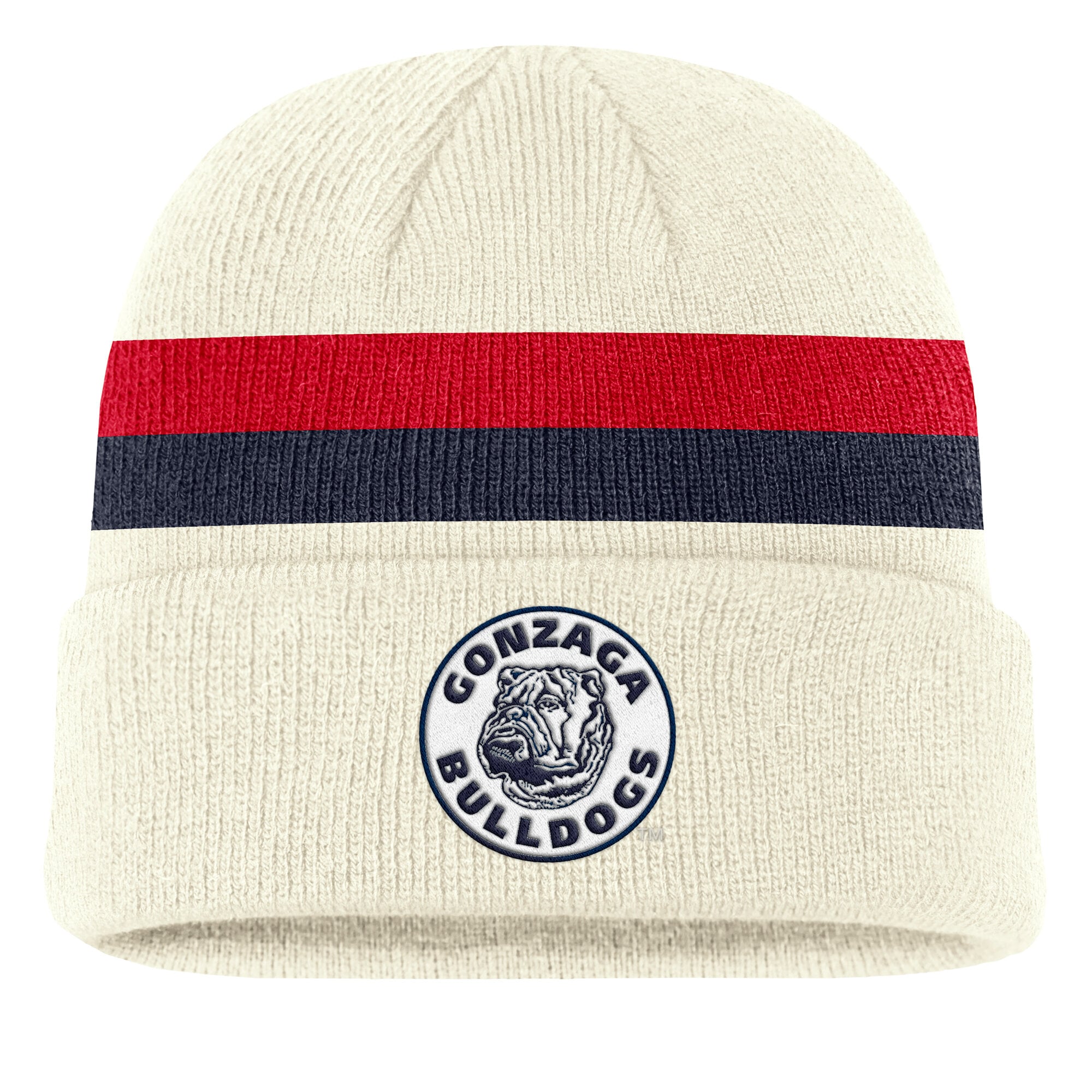 Bonnet à revers Nike crème Gonzaga Bulldogs Legacy pour homme