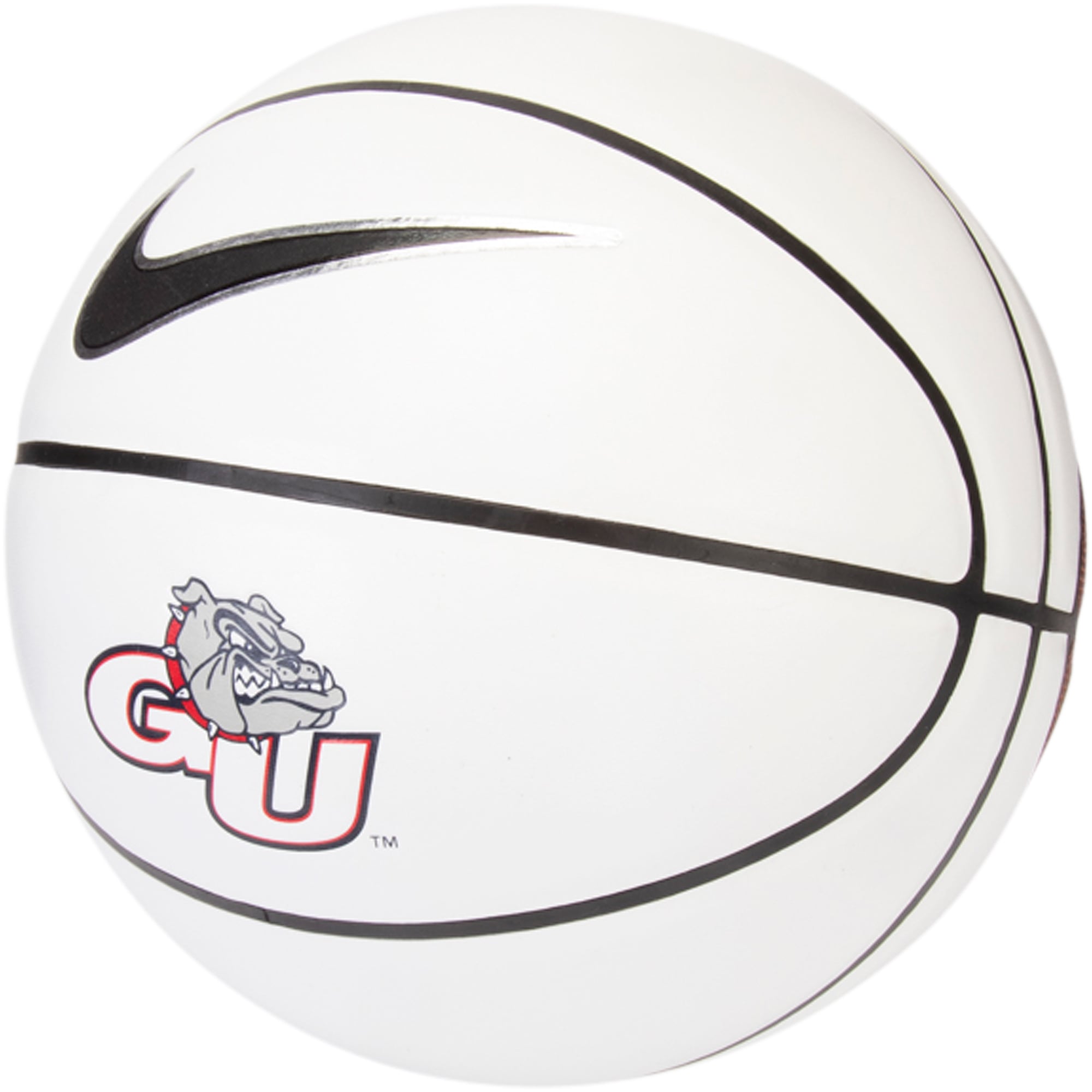 Ballon de basket-ball autographique Nike Gonzaga Bulldogs