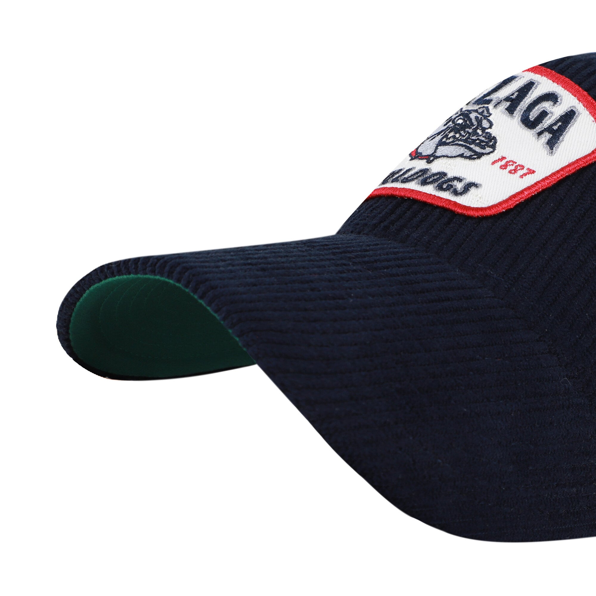 Casquette unisexe ajustable '47 Navy Gonzaga Bulldogs Accordia en velours côtelé MVP
