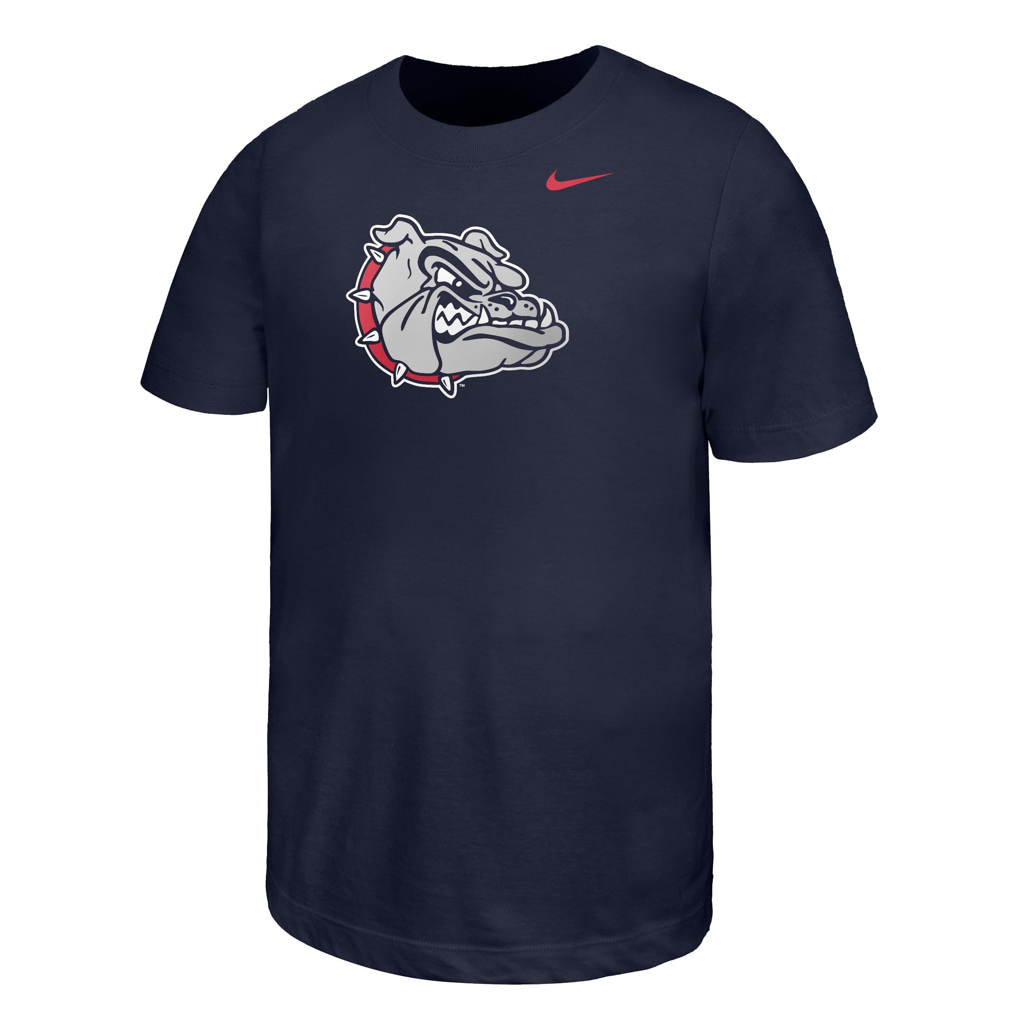 T-shirt Nike bleu marine pour jeunes avec logo des Gonzaga Bulldogs