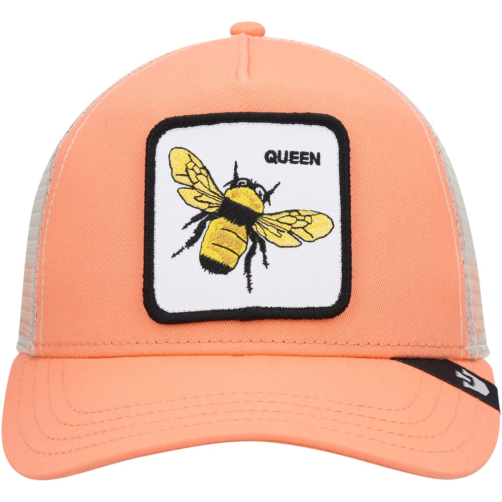 Goorin Bros Queen Bee Trucker Snapback Hat - Coral display picture 2