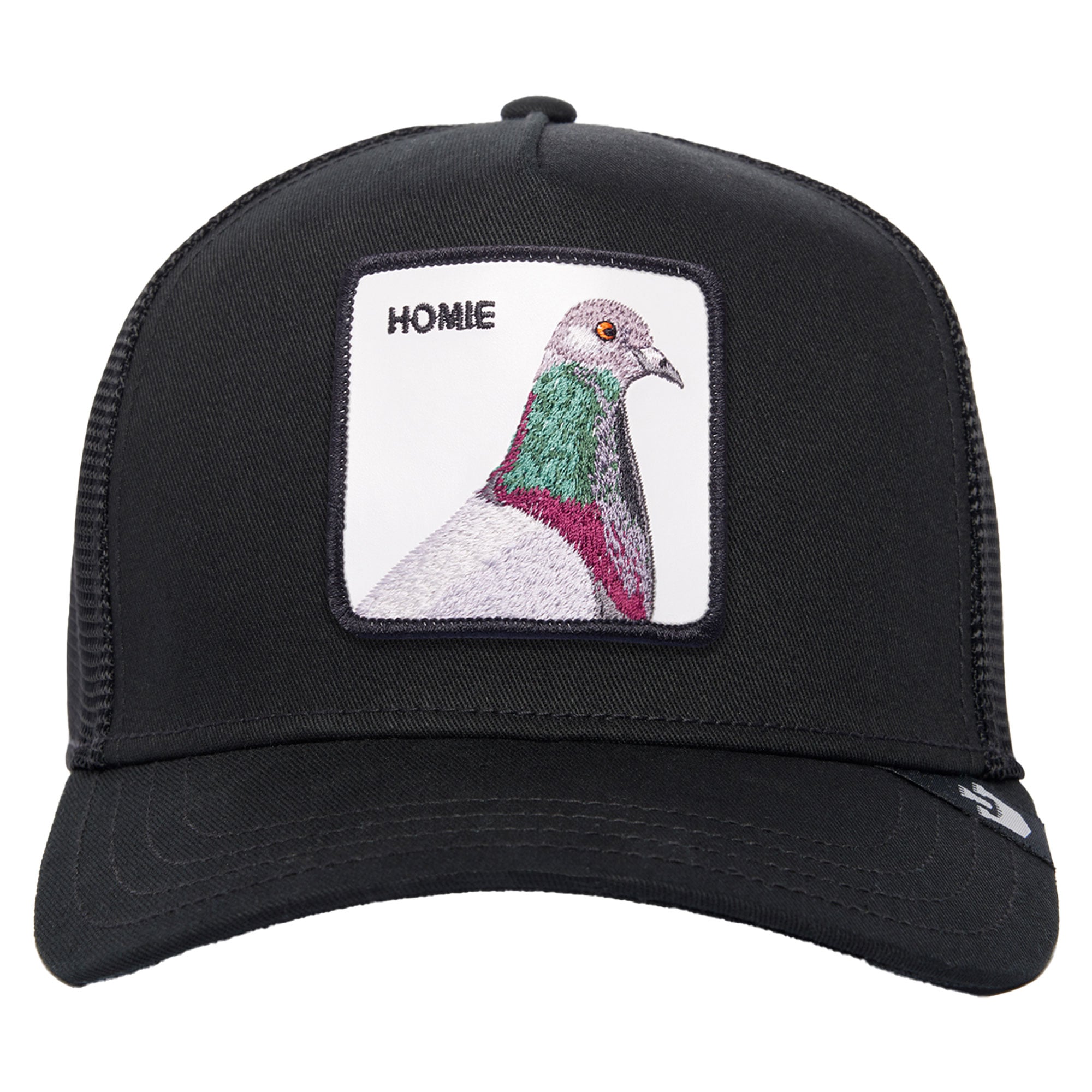 Goorin Bros Pigeon Trucker Adjustable Hat - Black