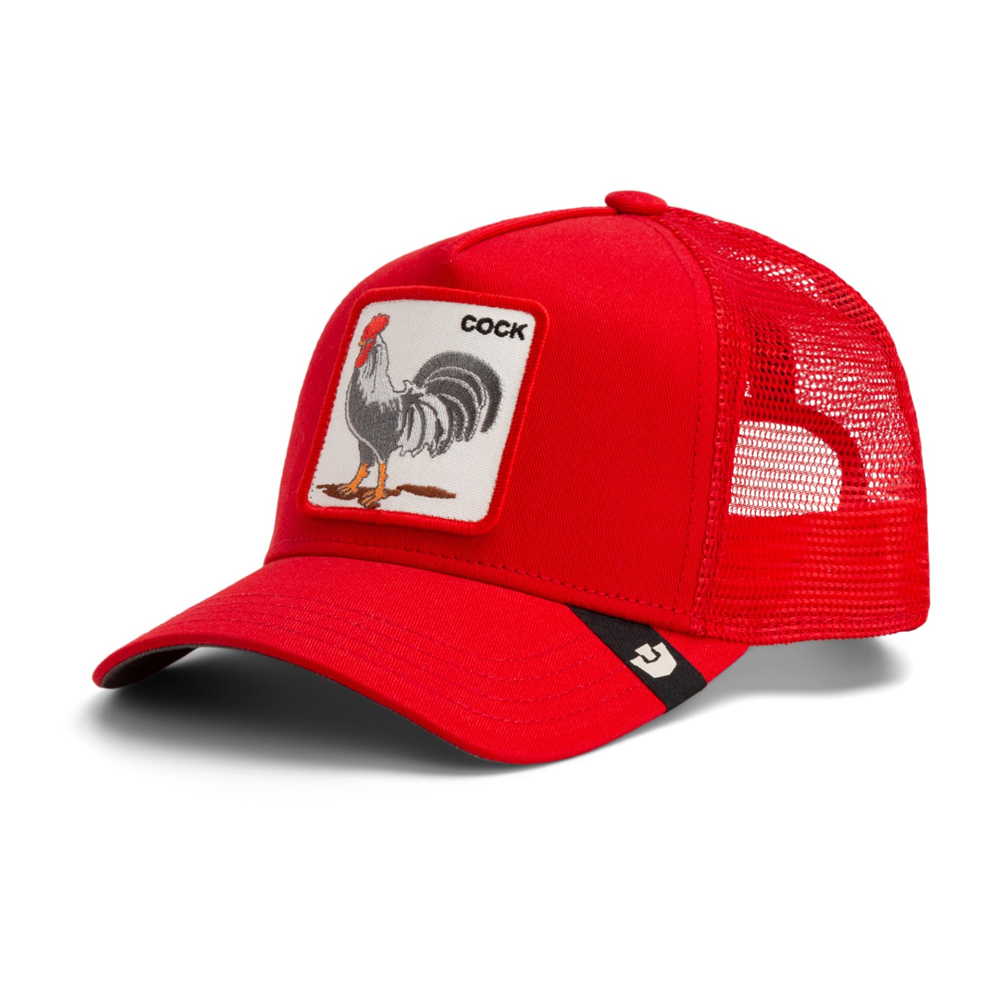 Men's  Red Goorin Bros The Rooster Adjustable Trucker Hat
