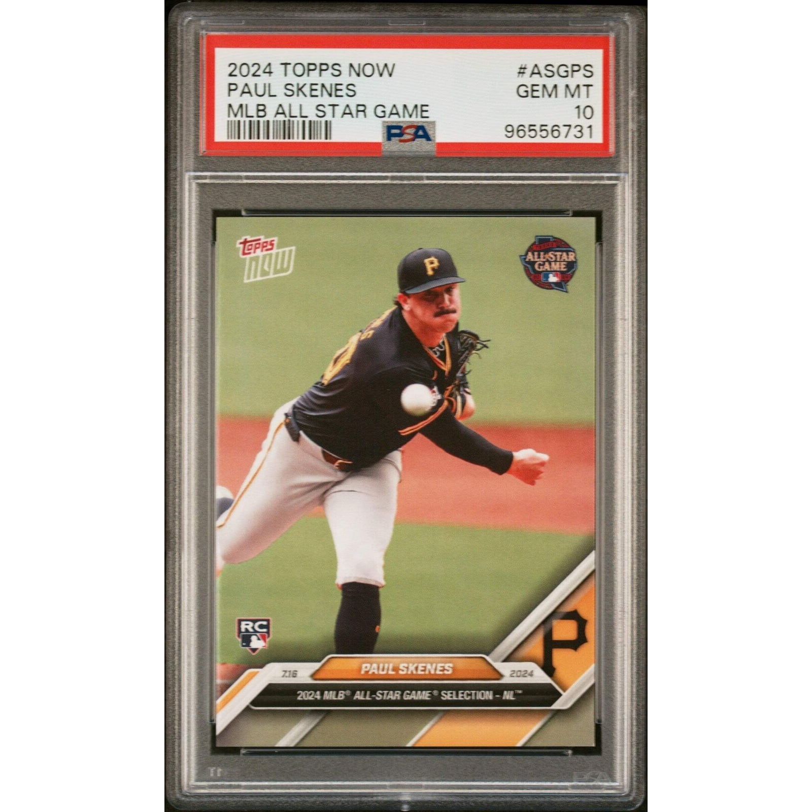 2024 Baseball Cards 2024 Topps Now Paul Skenes⁄Shohei Ohtani #264