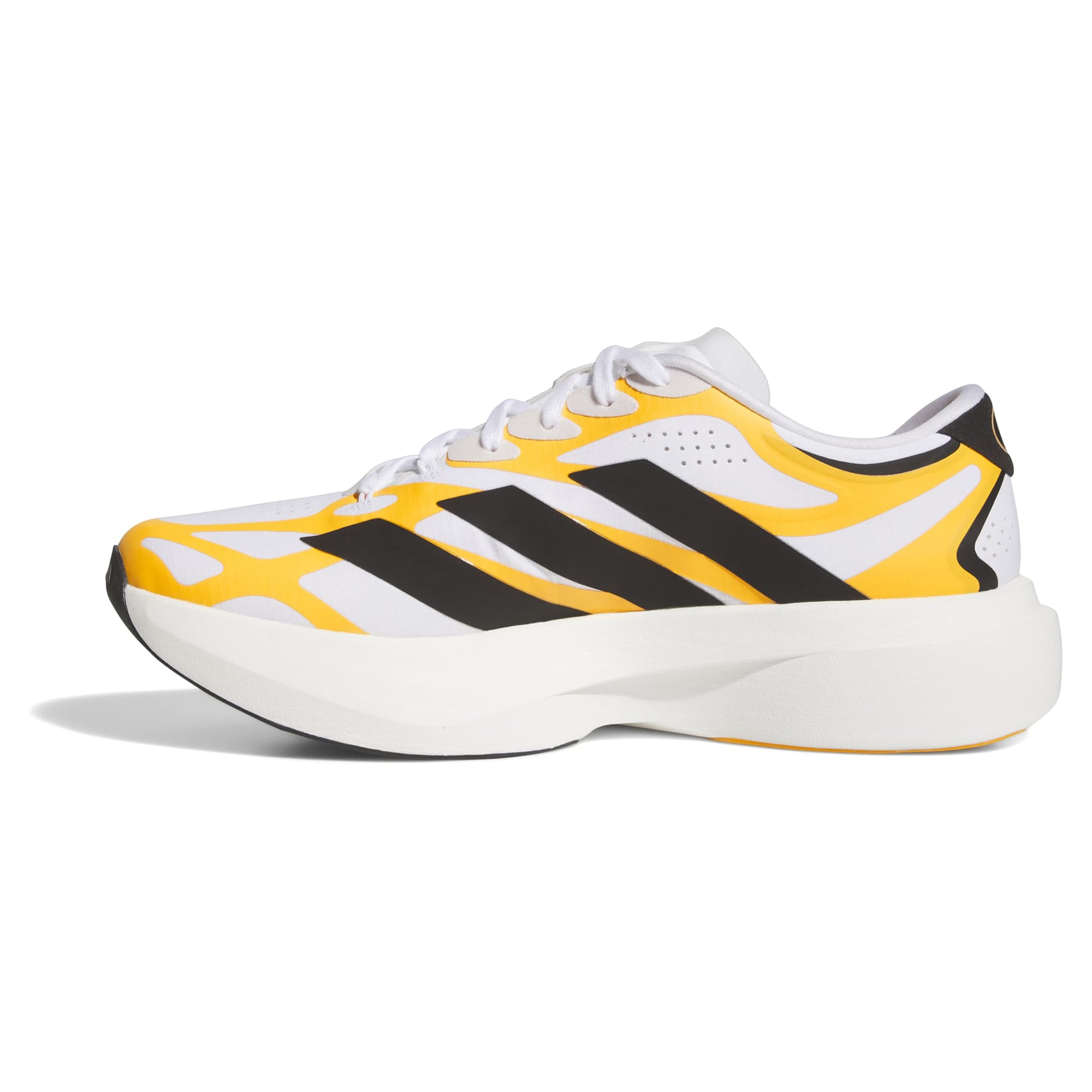 Unisex adidas White Grambling Tigers Adizero EVO SL EXO Sneakers