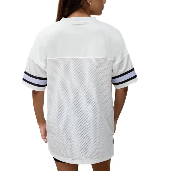 grambling jersey dress Women's Gameday Couture White Tigers Iconic Oversized Fashion Grambling tigers