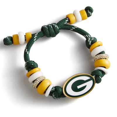  BaubleBar Green Bay Packers Paracord Bracelet
