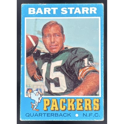 1971 Topps #200 Bart Starr
