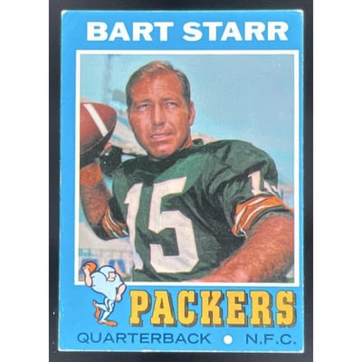 1971 Topps #200 Bart Starr