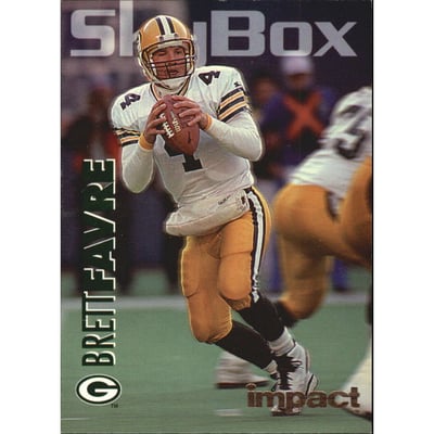 1993 SkyBox Impact Colors #108 Brett Favre
