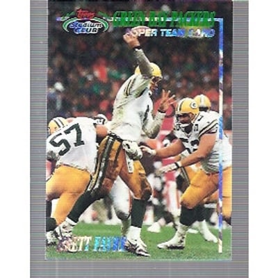 1993 Stadium Club Super Teams #20 Packers/Brett Favre