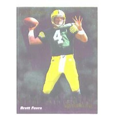 1996 Fleer Statistically Speaking #4 Brett Favre