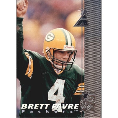 1997 Pinnacle Rembrandt Silver #1 Brett Favre