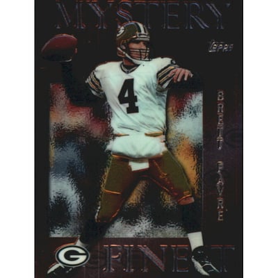 1997 Topps Mystery Finest Bronze #M20 Brett Favre