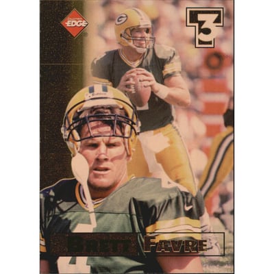 1998 Collector's Edge First Place Triple Threat #35 Brett Favre