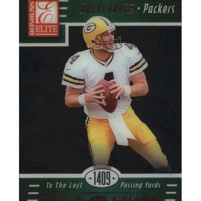 1999 Donruss Elite Field of Vision #4A Brett Favre/1409