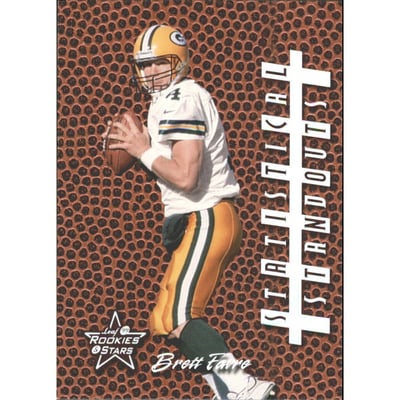 1999 Leaf Rookies and Stars Statistical Standouts #SS9 Brett Favre