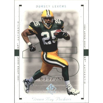 1999 SP Authentic Excitement #34 Dorsey Levens