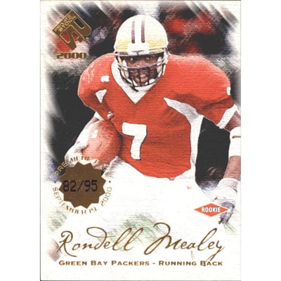 2000 Private Stock Premiere Date #122 Rondell Mealey